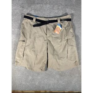 NEW COLUMBIA KESTREL TRAIL OMNI-SHADE‎ CARGO SHORT KHAKI 42" WAIST XM0097-271